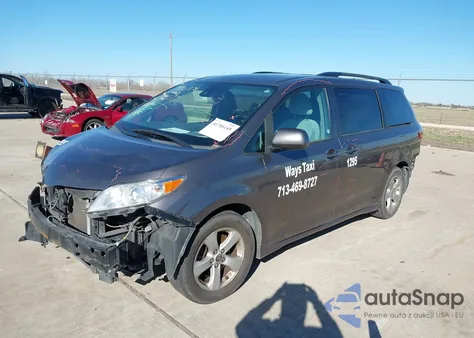 2020 Toyota Sienna Le из США, поврежденный, VIN 5TDKZ3DC0LS059460